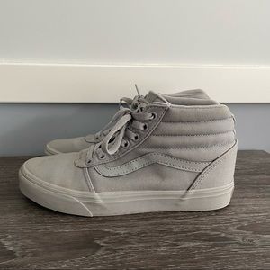 Grey High Top Vans